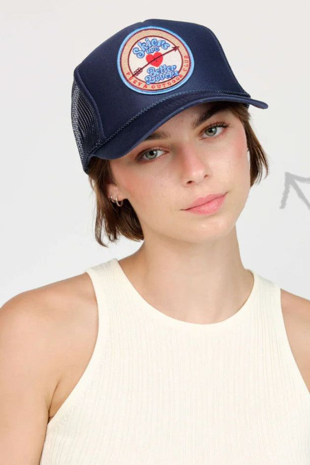 Freya - Skiers are Better Lovers Trucker Hat