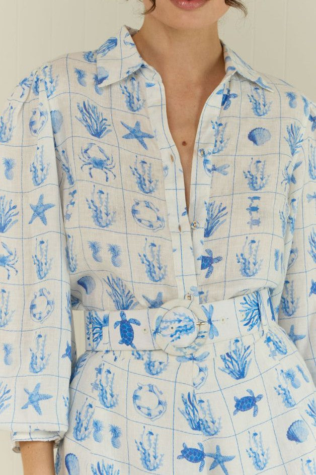 Palm Noosa - Gili Shirt - Chalkies Tile