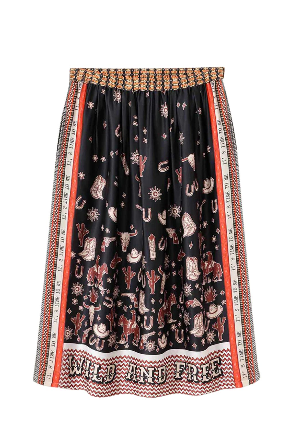 Me369 - Vanessa Midi Skirt - Rodeo
