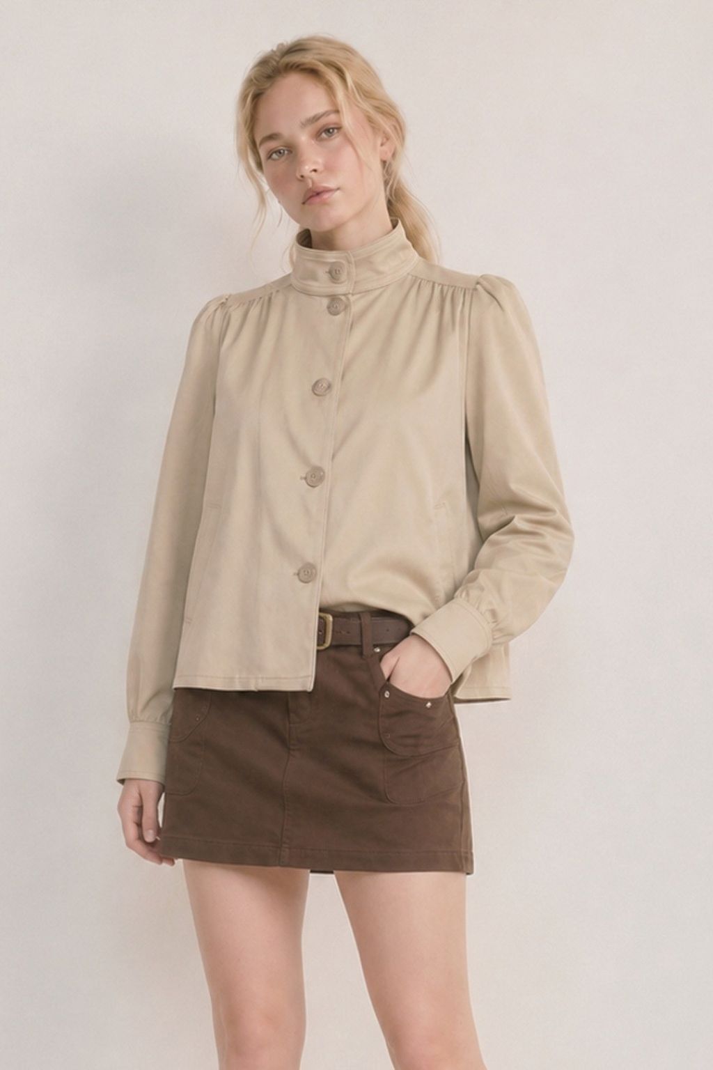 Road G - High Collared Jacket