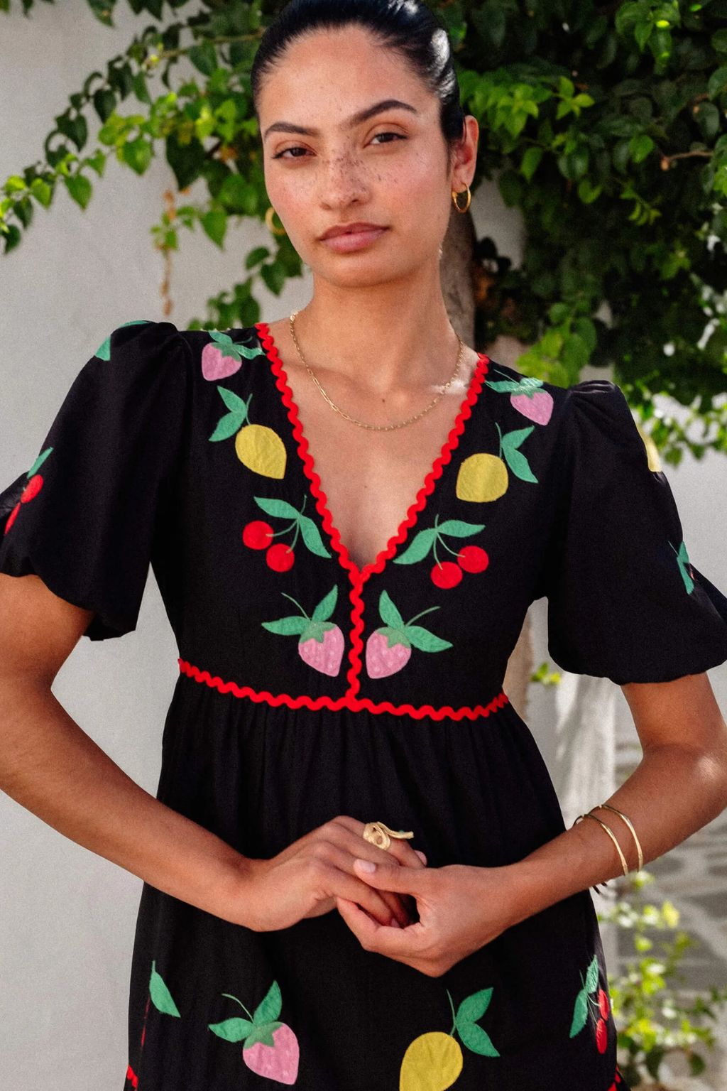 Pink City Prints - Jolie Dress - Feeling Fruity