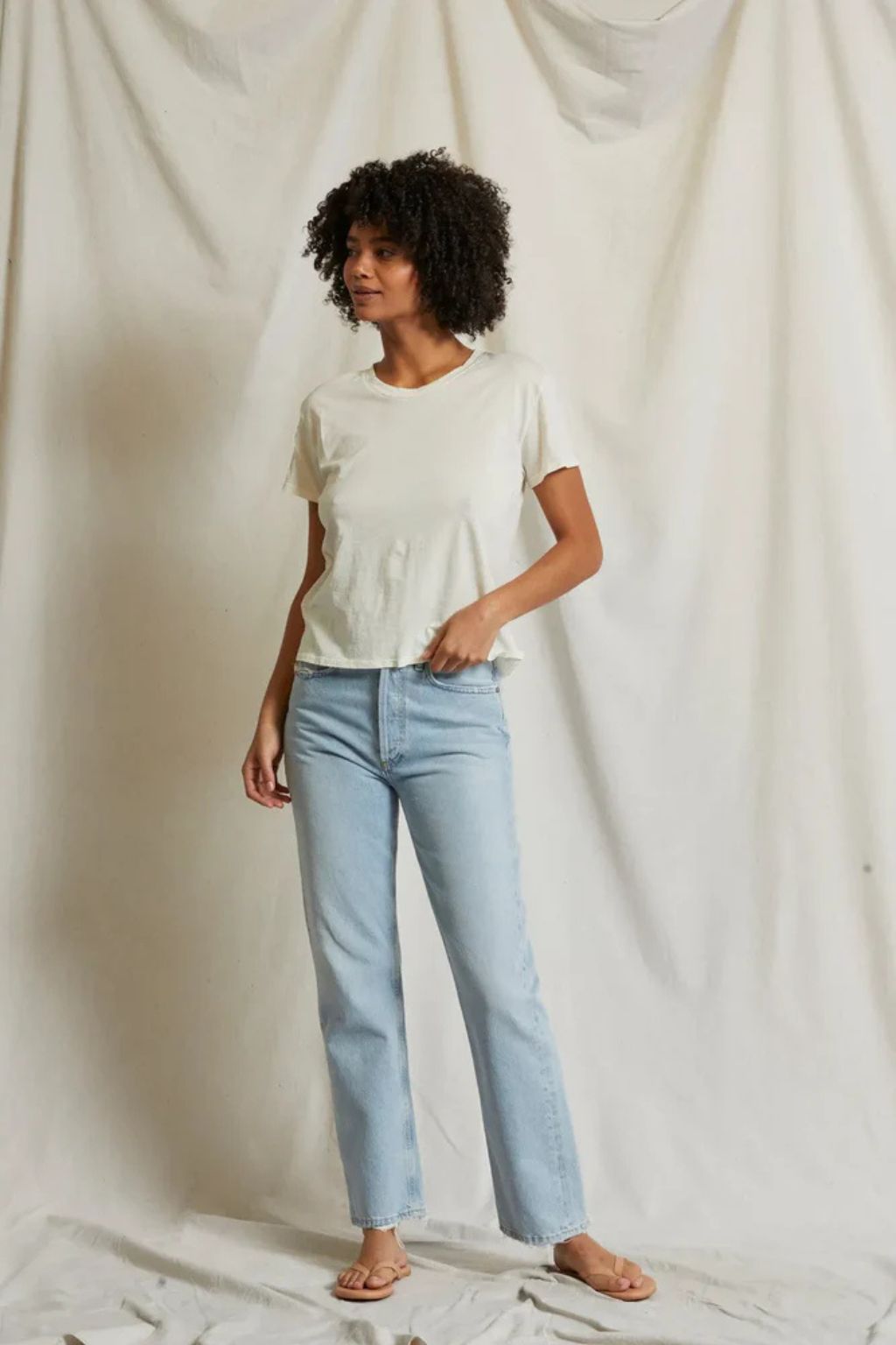 Perfect White Tee - Harley - Bright Ivory