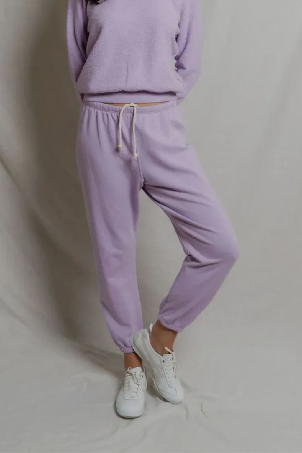 Perfect White Tee - Johnny French Terry Sweatpant