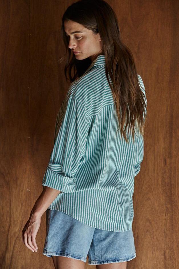 Road G - Vincent Button Down - Green