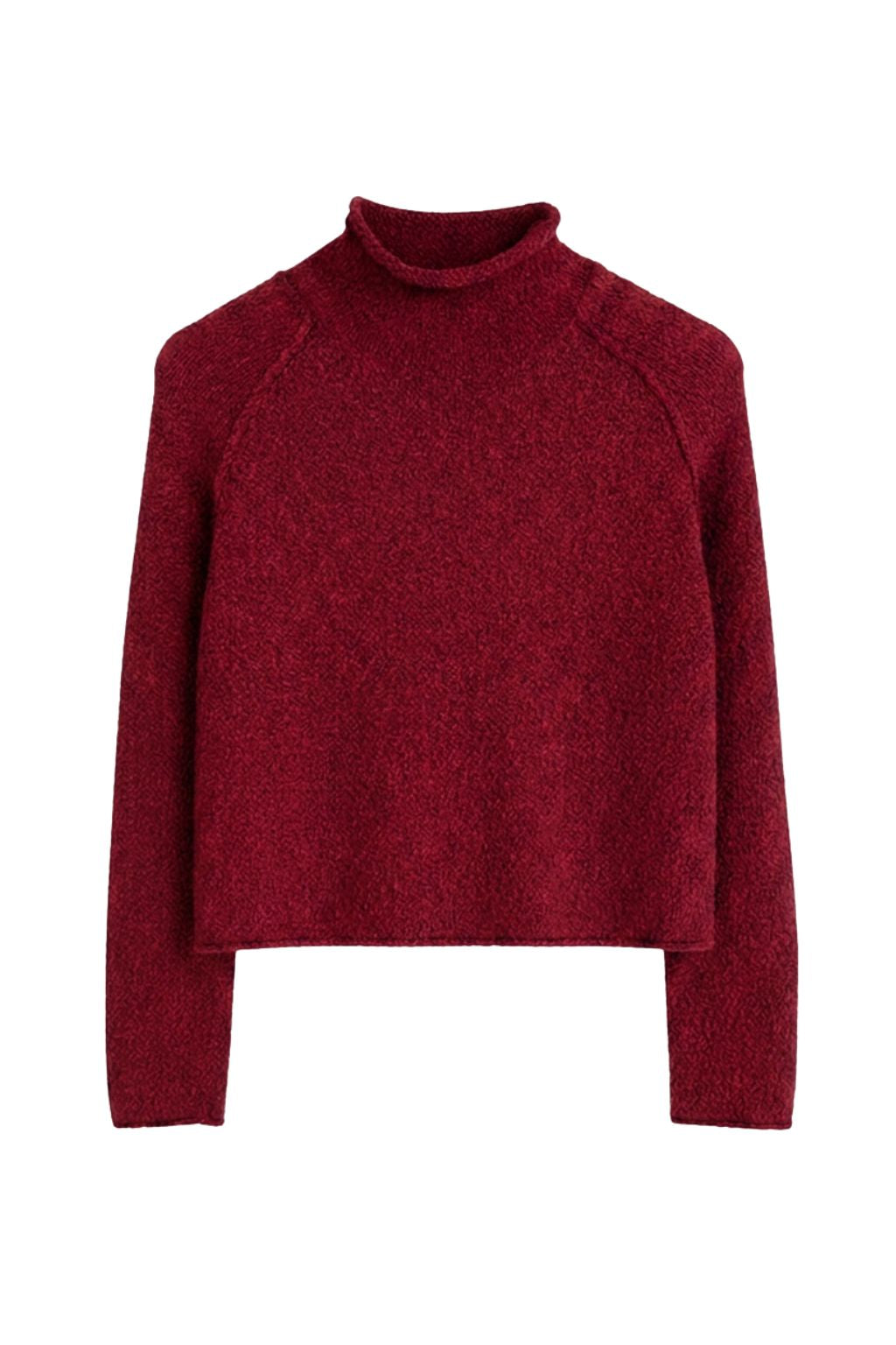 Road G - Cotton Slub Yarn Roll Neck