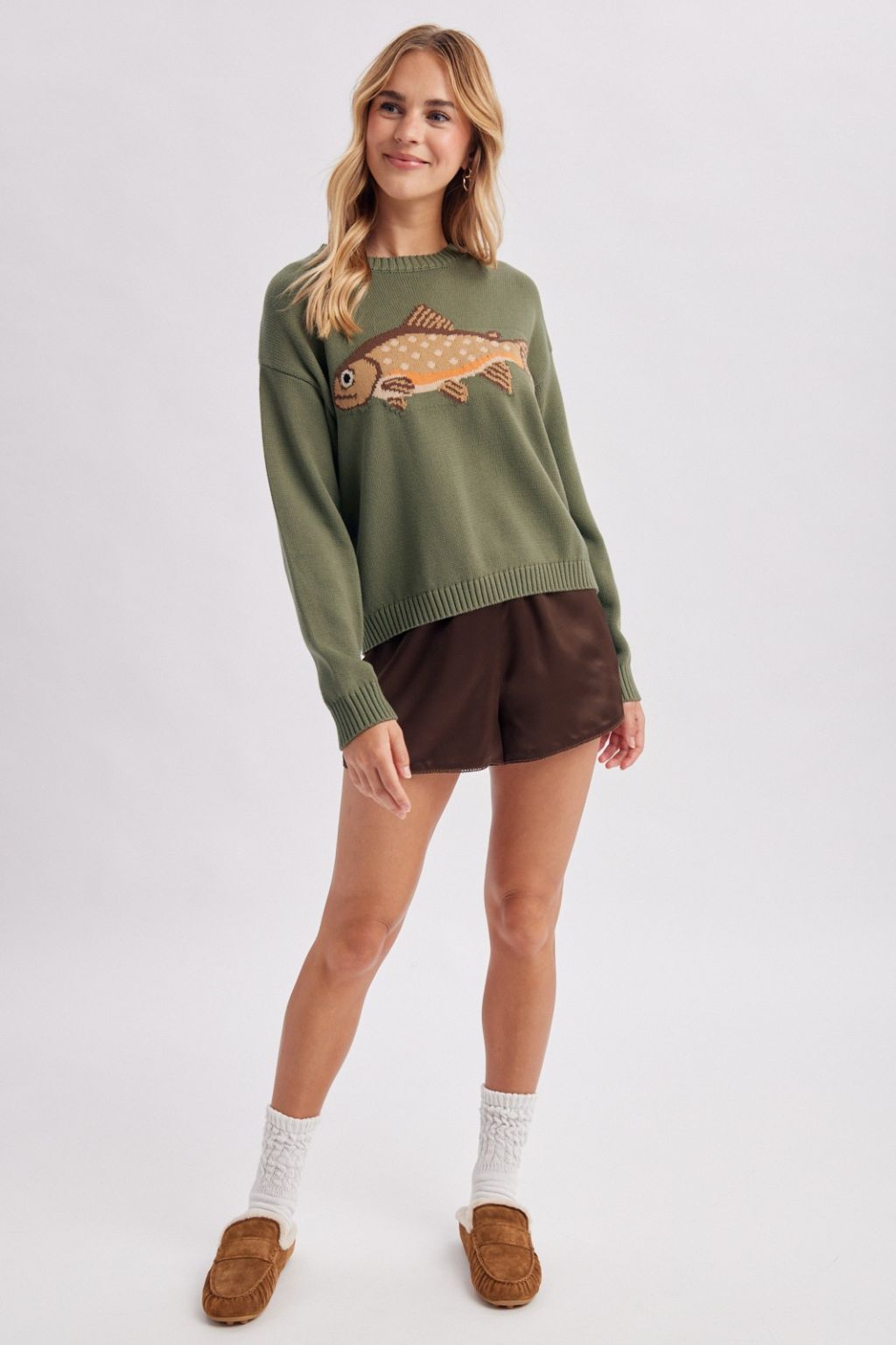 Olive and Bette's - Trout Sweater