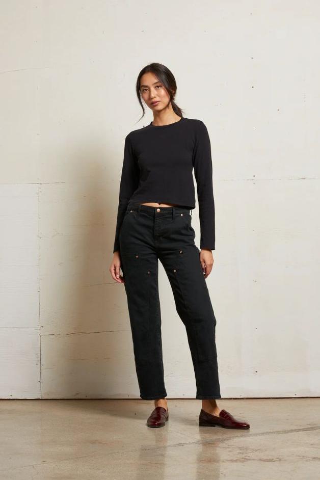 Perfect White Tee - Jamie Cotton Long Sleeve Tee