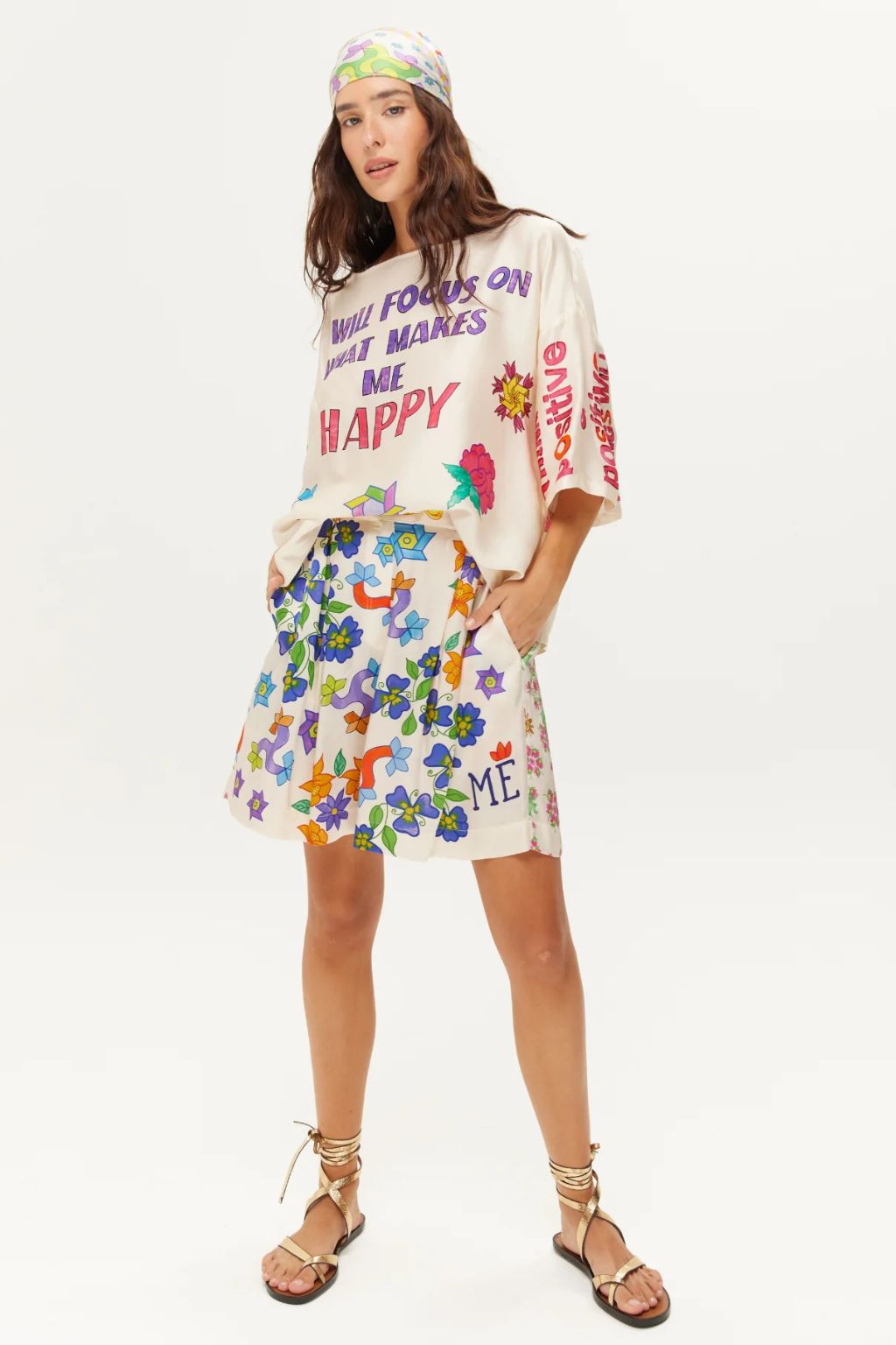 Me369 - Dina Pleated Shorts