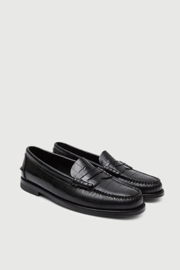Augusta - Zoe Loafer Croc-Effect