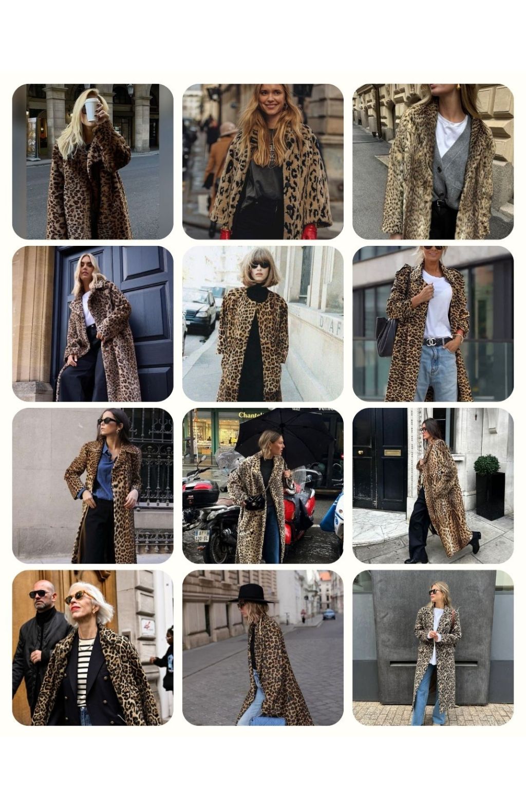 Olive and Bette's - Leopard Car Coat