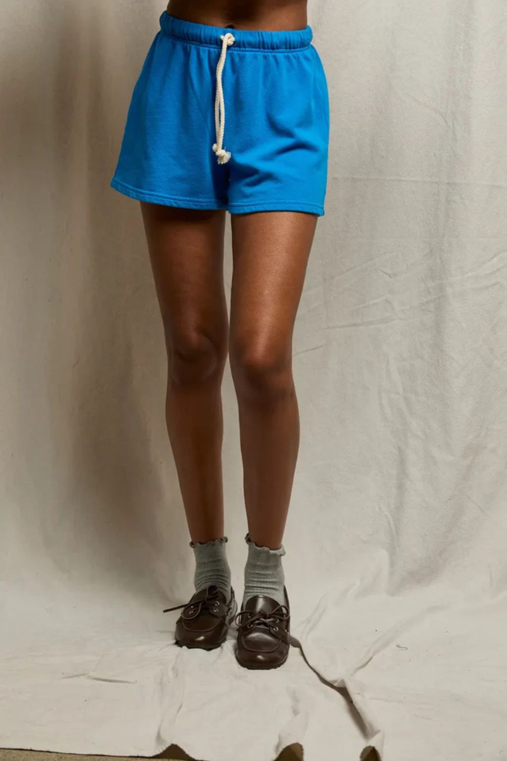 PerfectWhiteTee - Layla Sweat Shorts - Cobalt