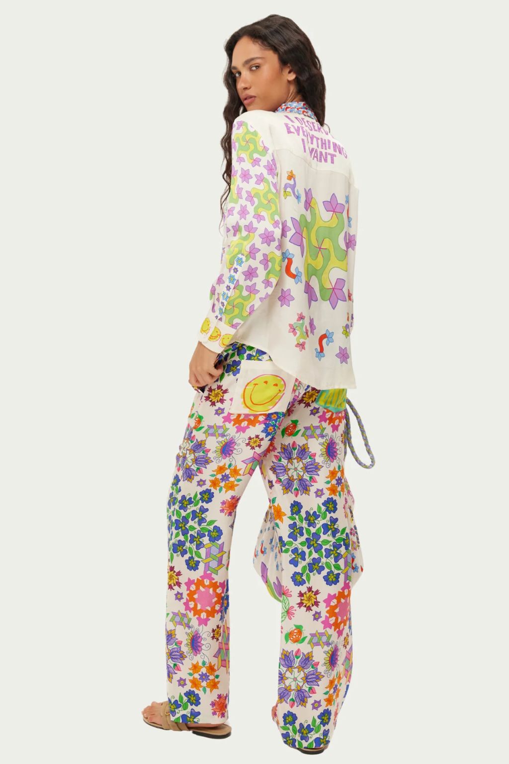 Me369 - Isabel Printed Shirt - Markers