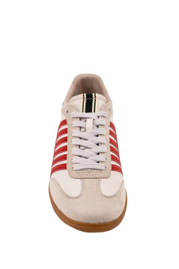 Olive and Bette's - Stevie Sneaker - Dark Red