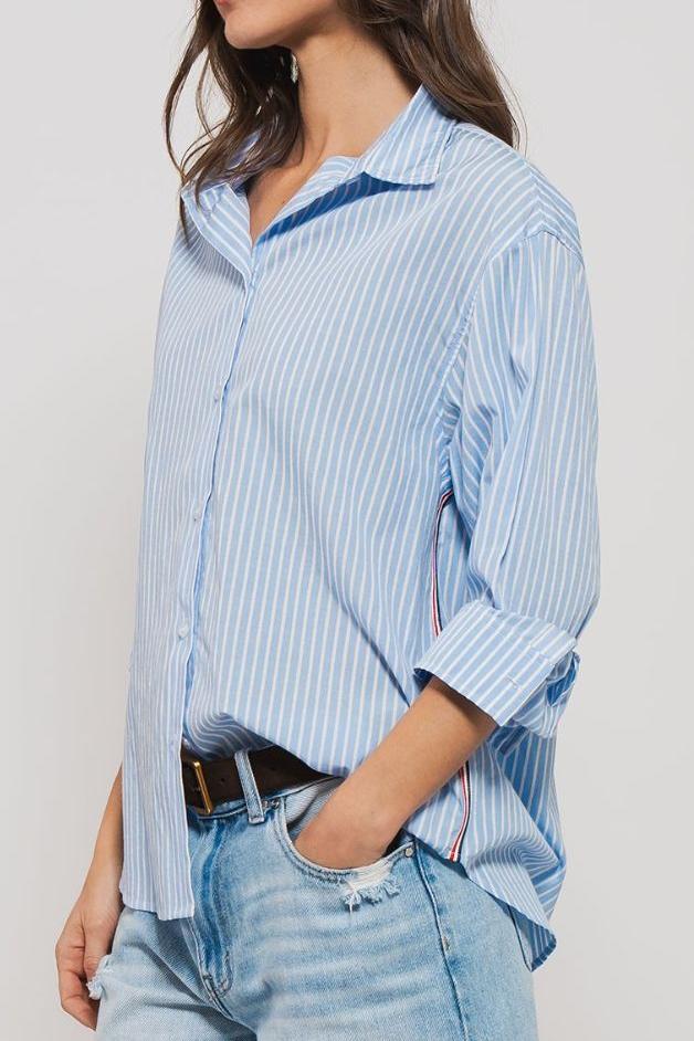 Olive and Bette's - Twill Tape Detail Button Down Shirt