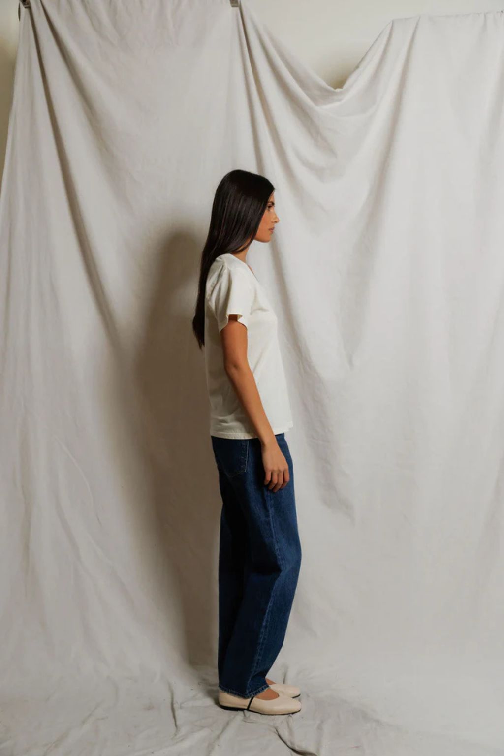 Perfect White Tee - Hendrix - Bright Ivory