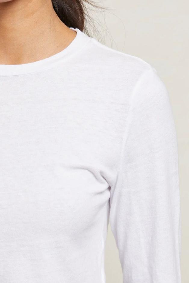 Perfect White Tee - Jamie Cotton Long Sleeve Tee