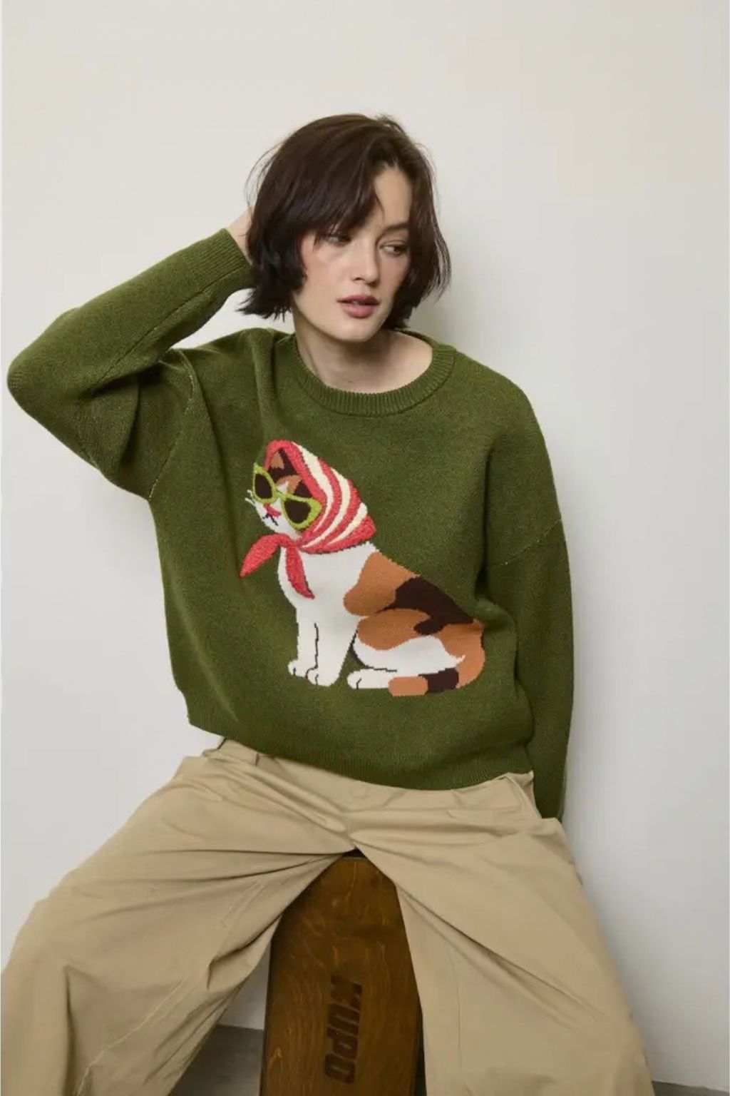 Olive and Bette's - Cafe Cat Sweater
