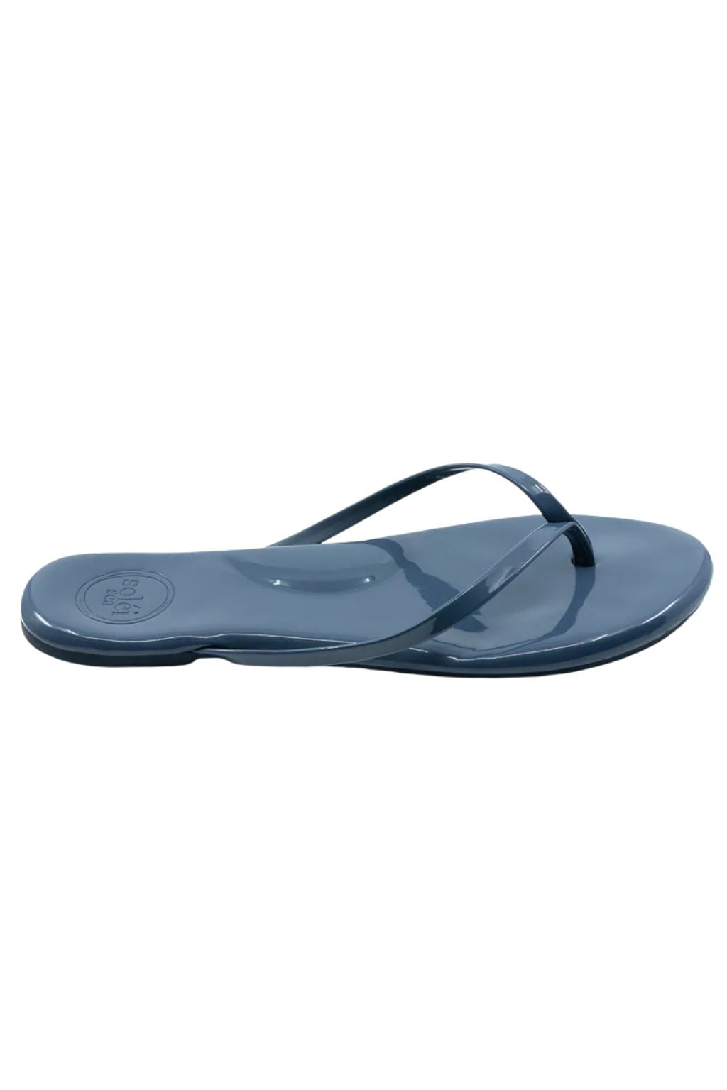 Solei Sea - Indie Patent Sandal - Navy