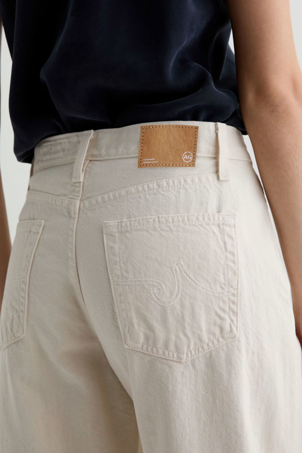 AG - Hattie Crop - Opal Stone