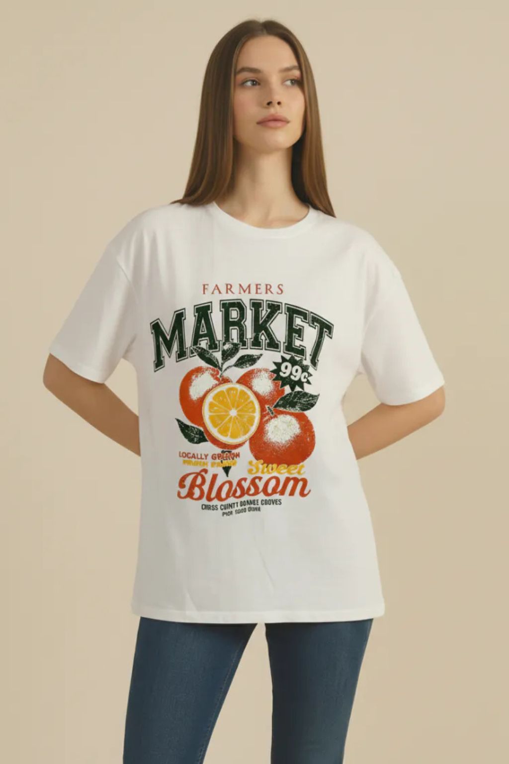 Olive and Bette's - Farmer's Market Blossom Tee