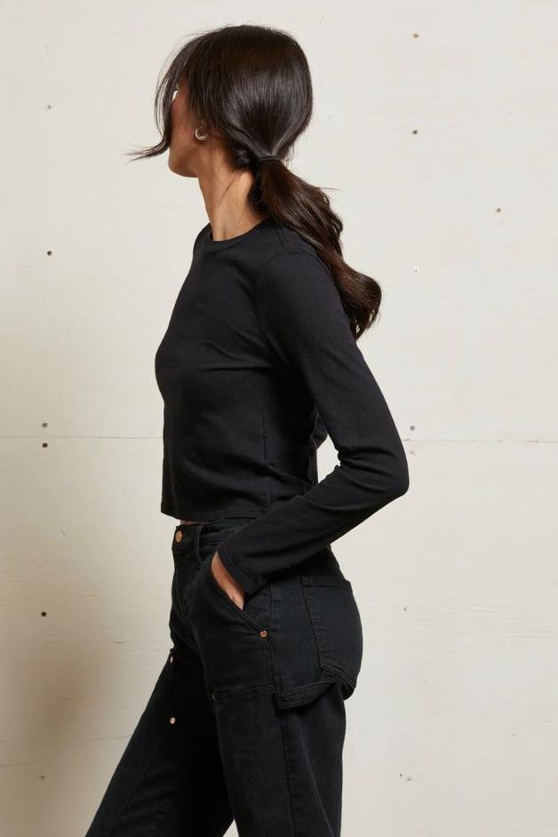 Perfect White Tee - Jamie Cotton Long Sleeve Tee