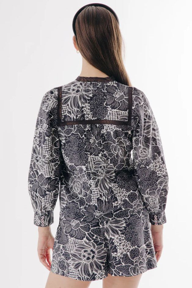 Love The Label - Pearl Top - Posada Floral Print