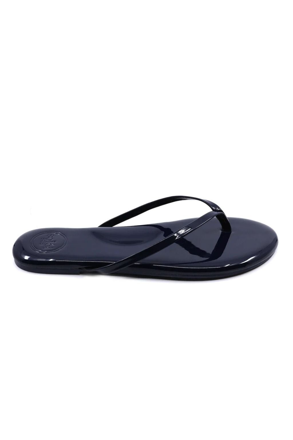 Solei Sea - Indie Patent Sandal - Navy