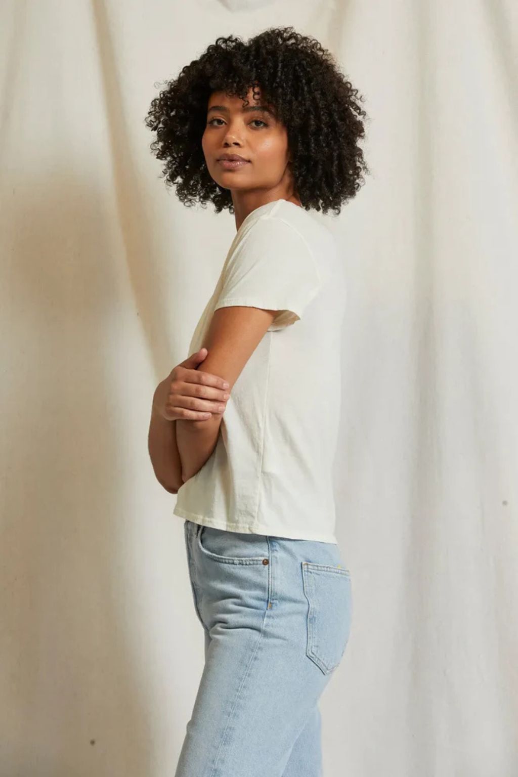 Perfect White Tee - Harley - Bright Ivory