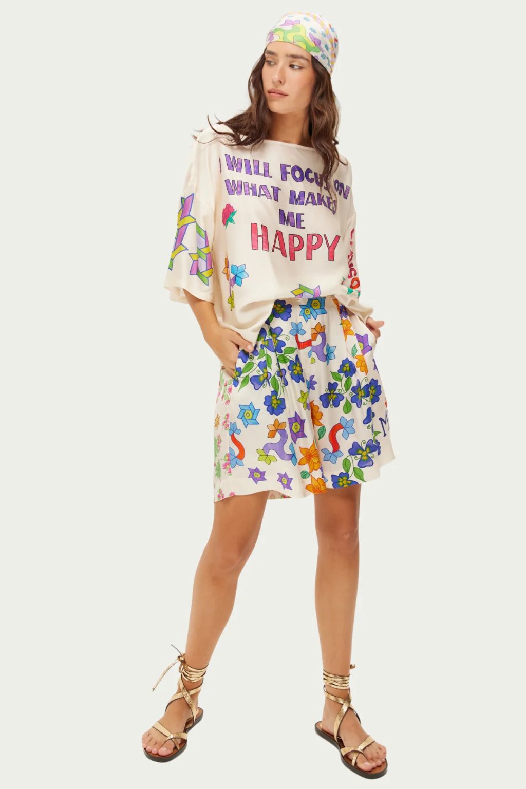 Me369 - Dina Pleated Shorts