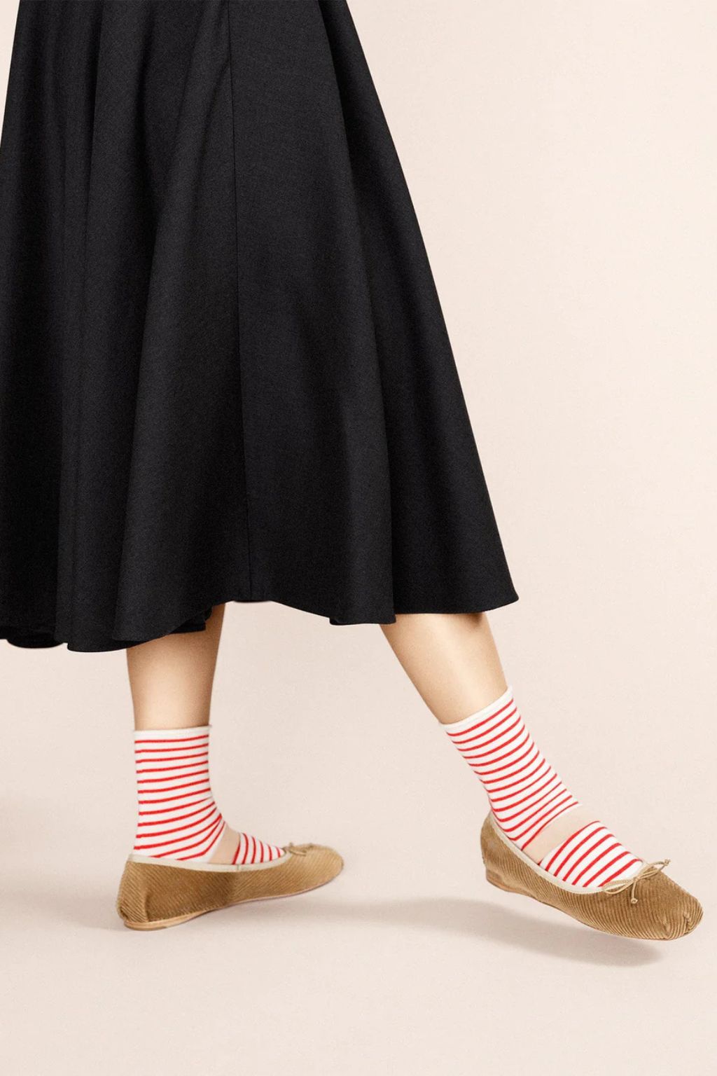 Hansel from Basel - Nautical Stripe Crew Sock