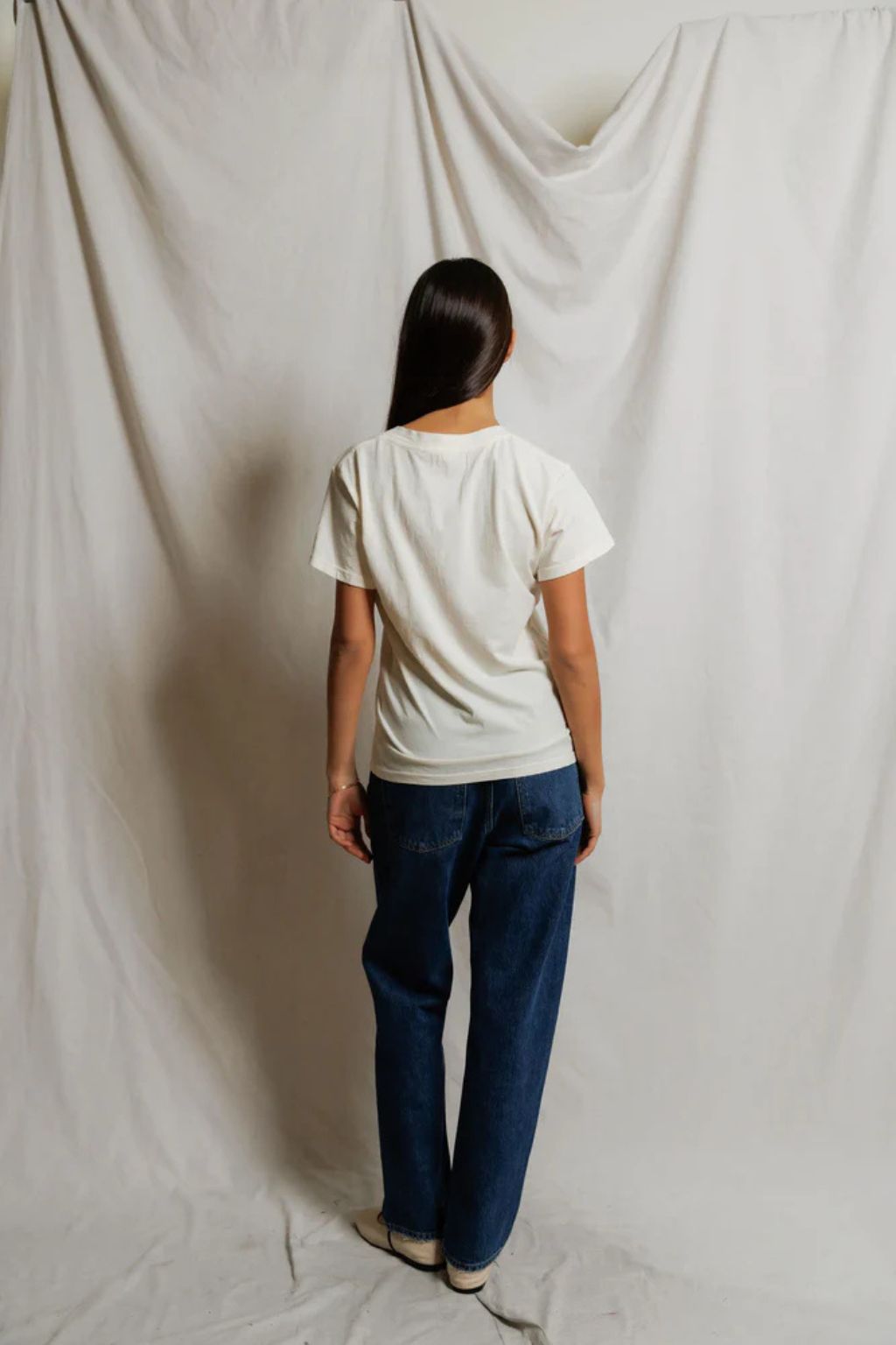 Perfect White Tee - Hendrix - Bright Ivory