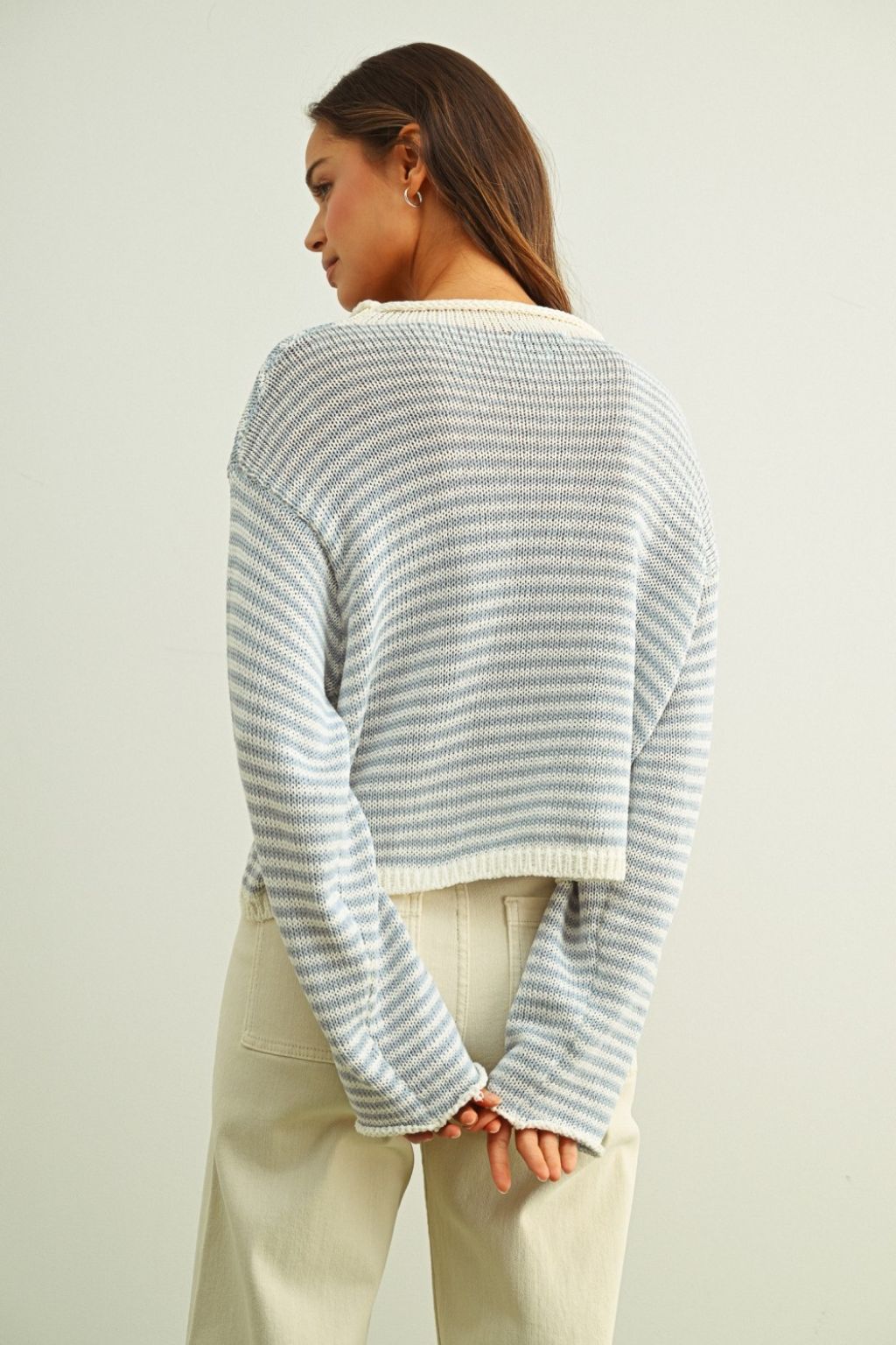 Road G - Striped Cardigan