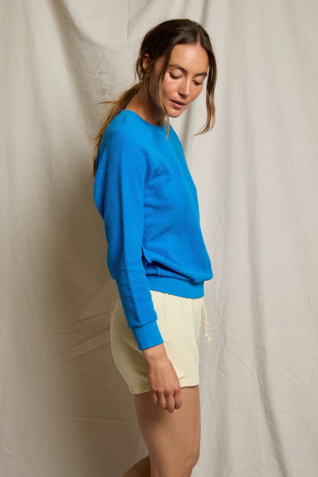 PerfectWhiteTee - Ziggy Inside Out Sweatshirt - Cobalt