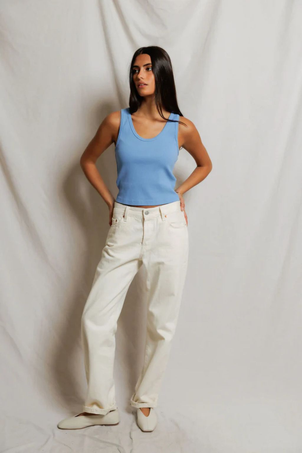 Perfect White Tee - Blondie - Summer