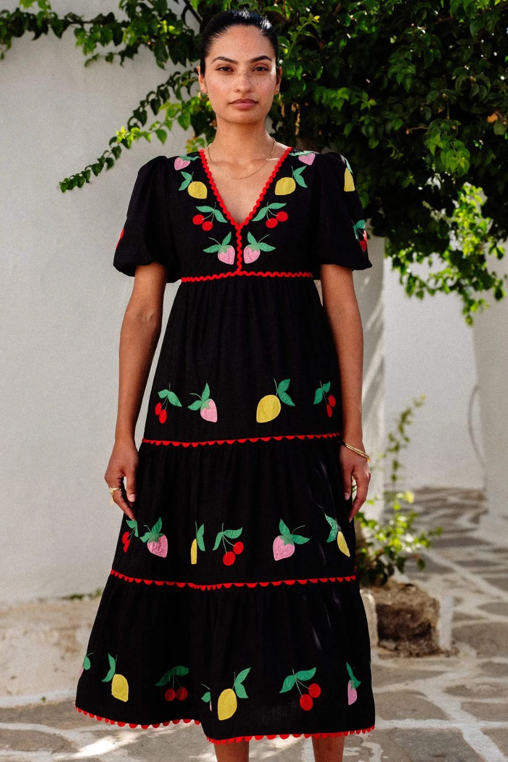 Pink City Prints - Jolie Dress - Feeling Fruity