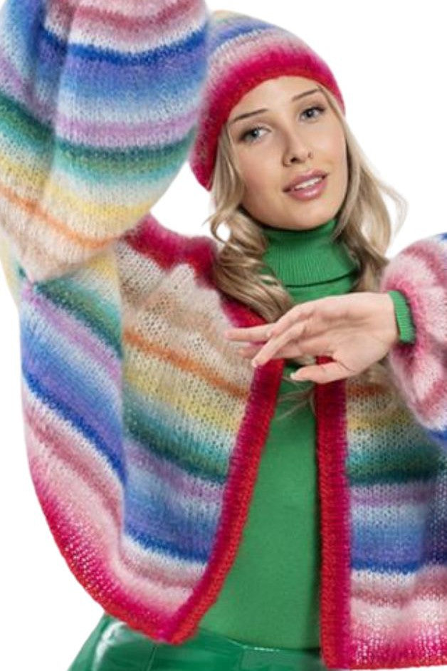 Maridruna - Rainbow Cardigan