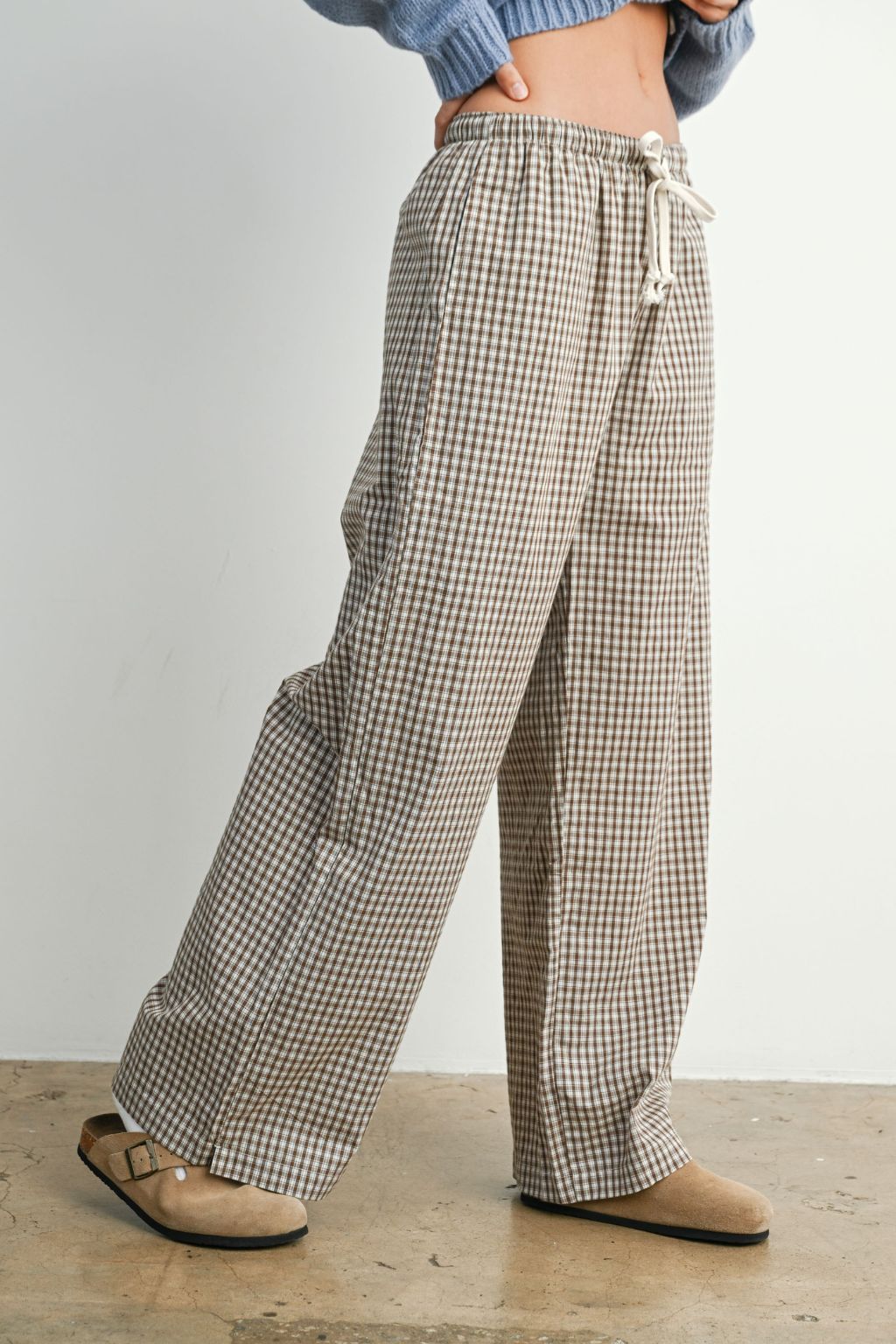 Road G - Loose Fit Tie Front Pant
