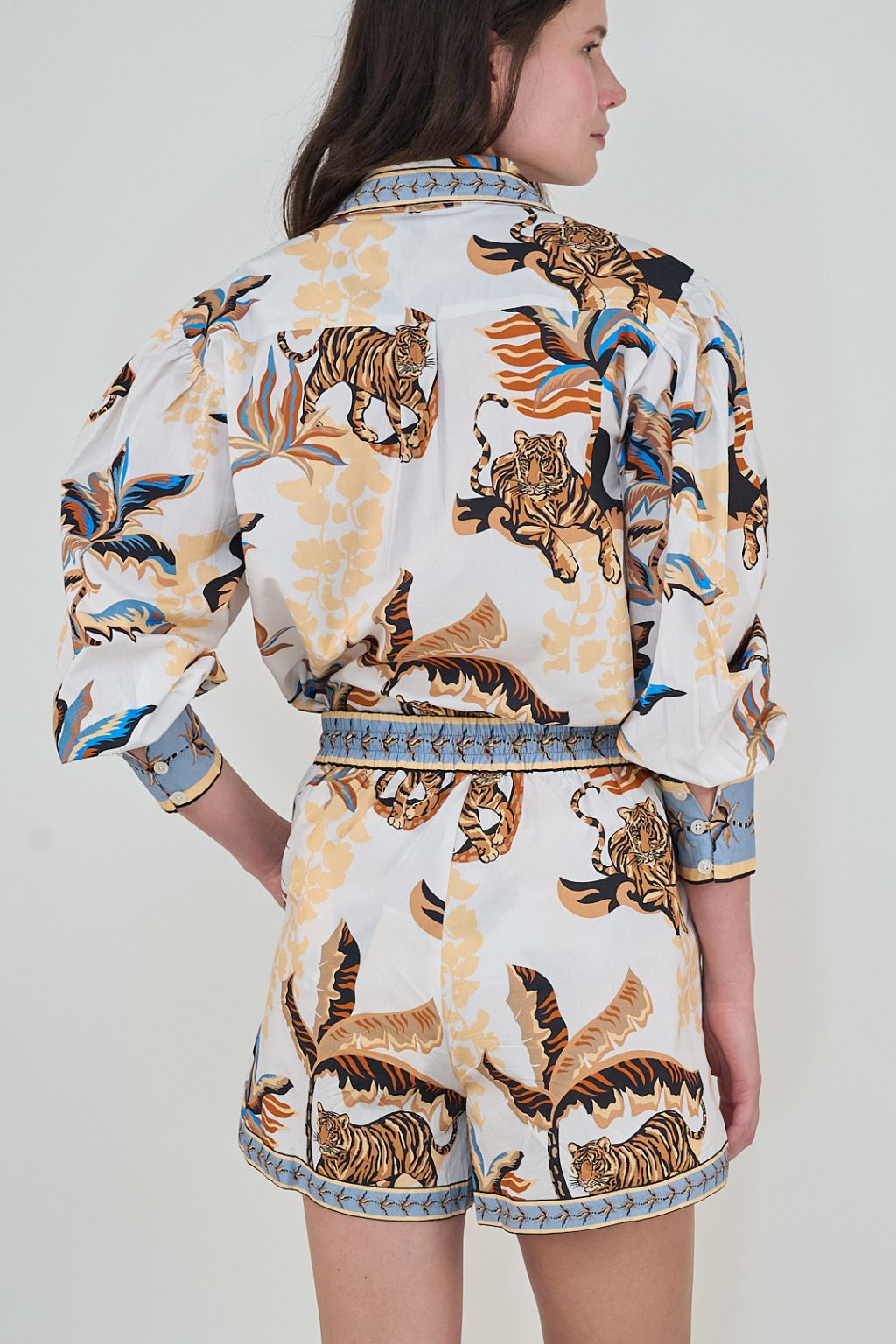 Las Surenas - Short Bali Tiger White