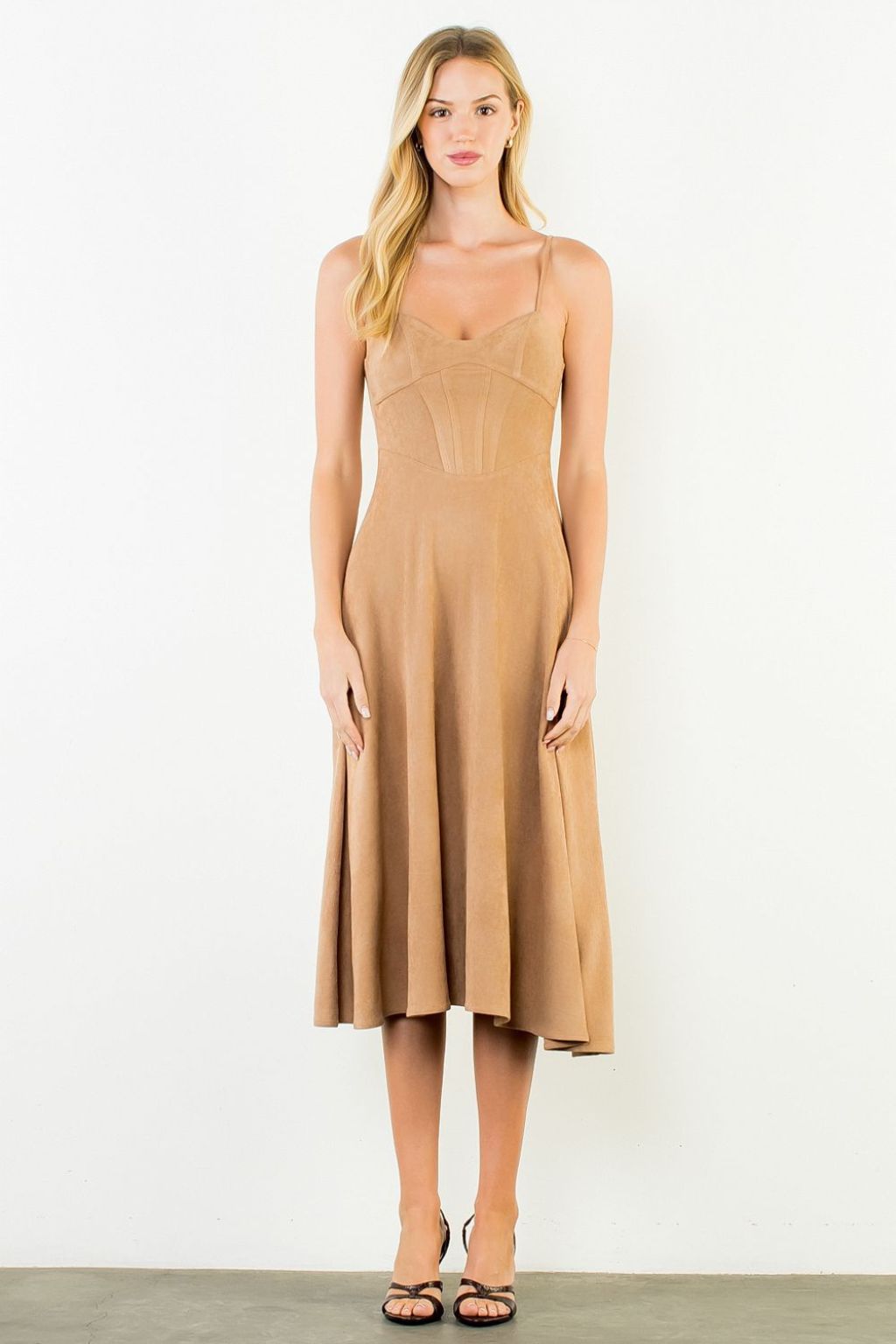 Olive and Bette's - Sueded Strappy Dress