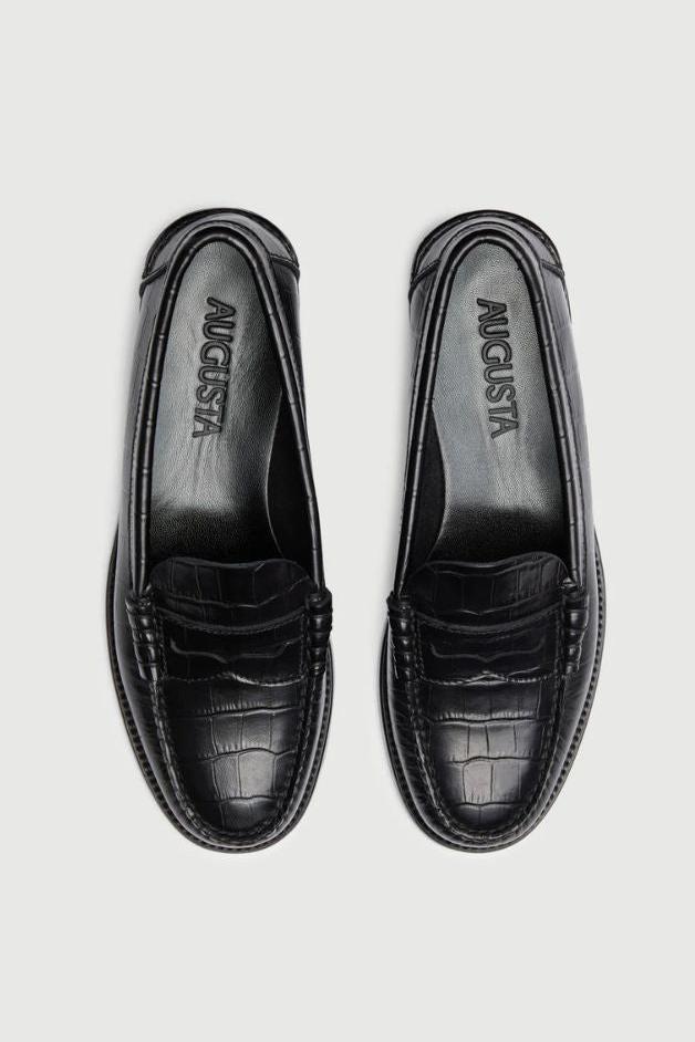 Augusta - Zoe Loafer Croc-Effect