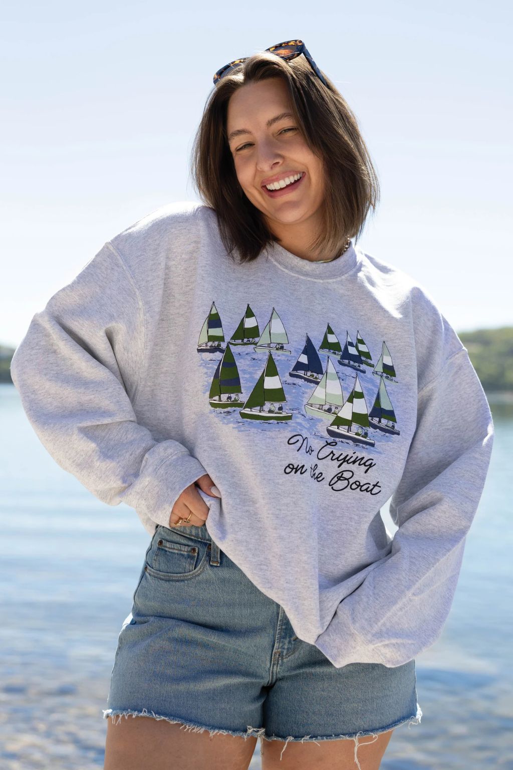 Charlie Southern - No Crying on the Boat Sweatshirt