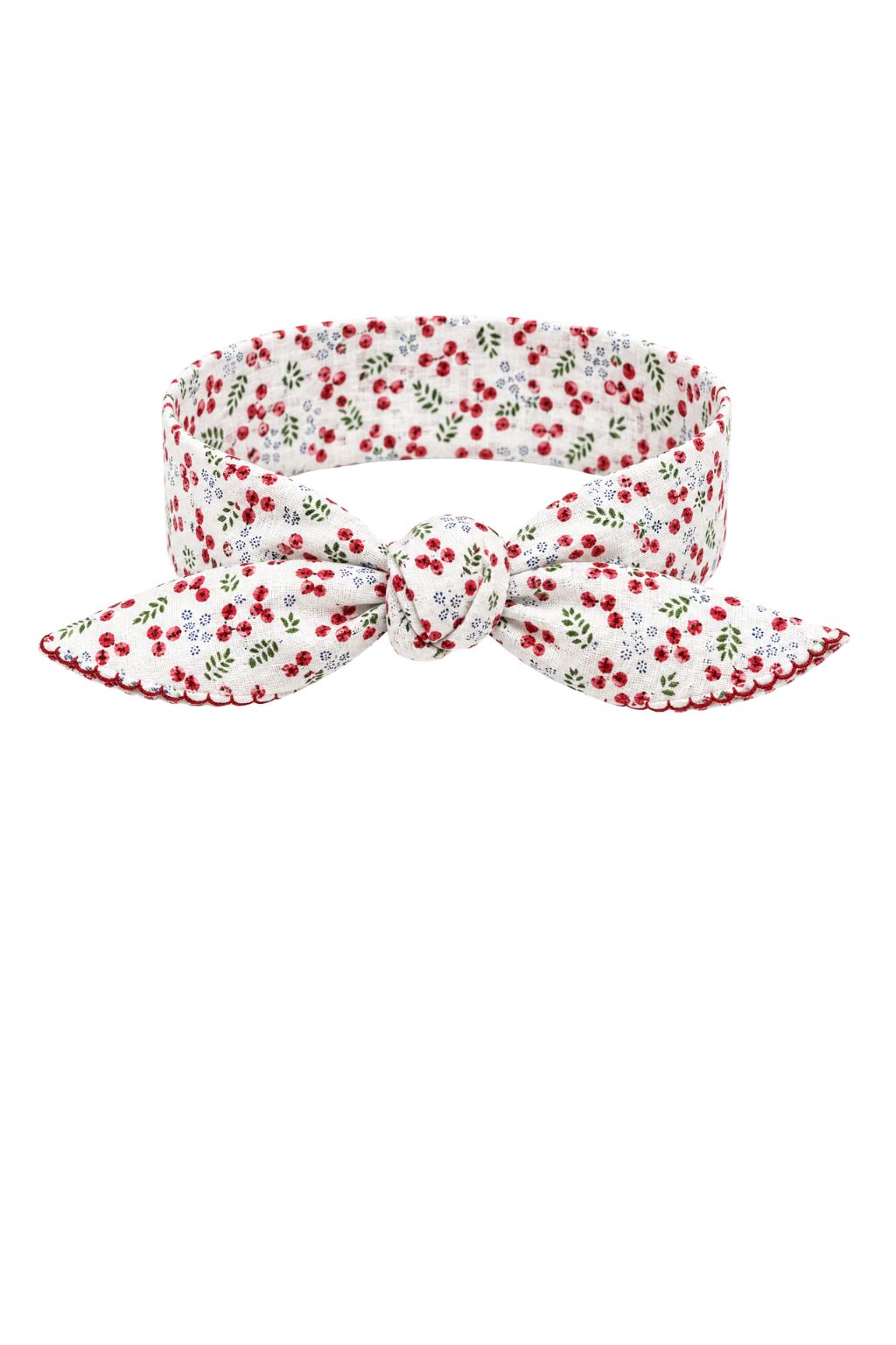 Olive and Bette's - Printed Bandana cherry