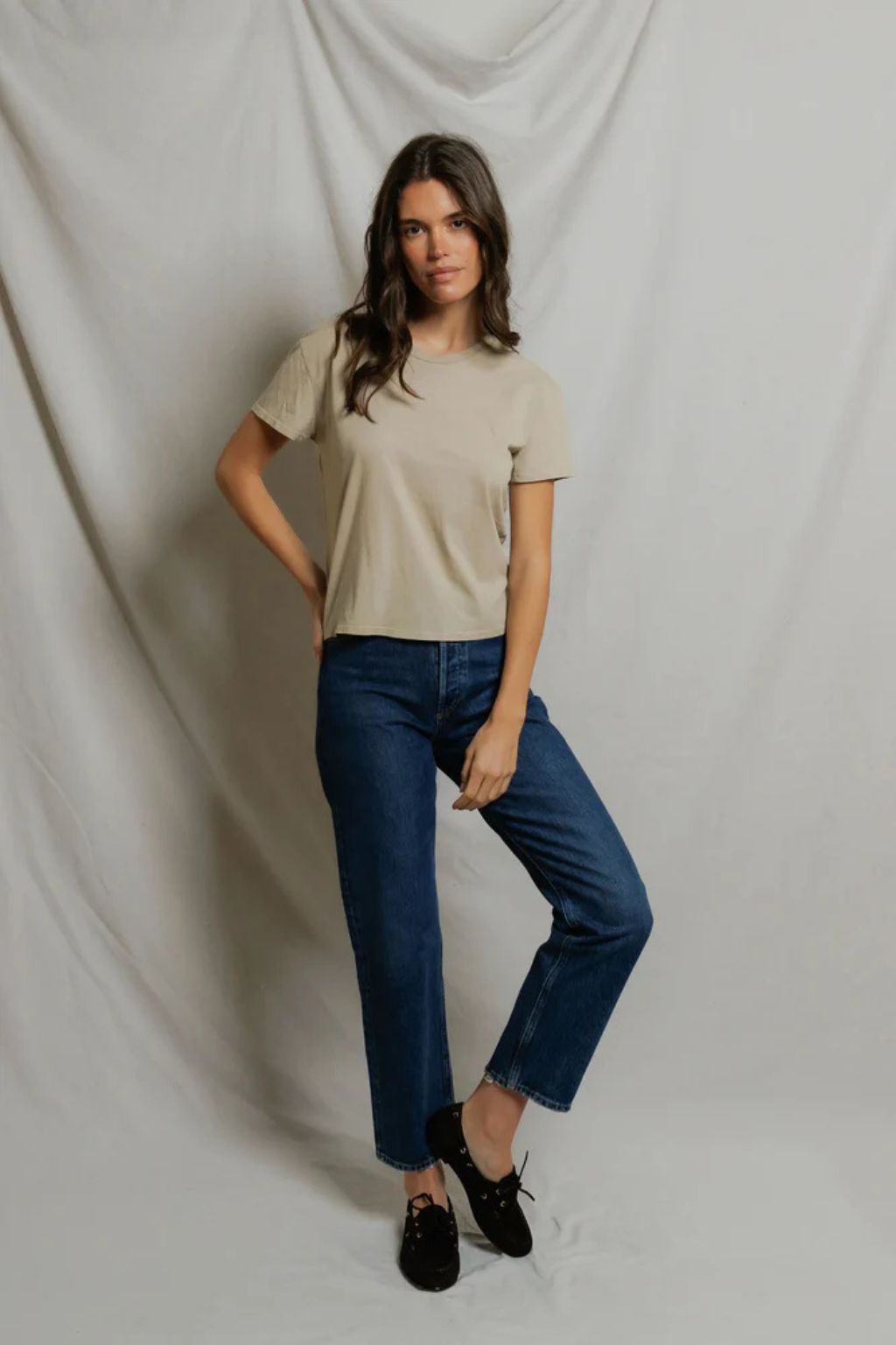 Perfect White Tee - Harley Boxy Tee