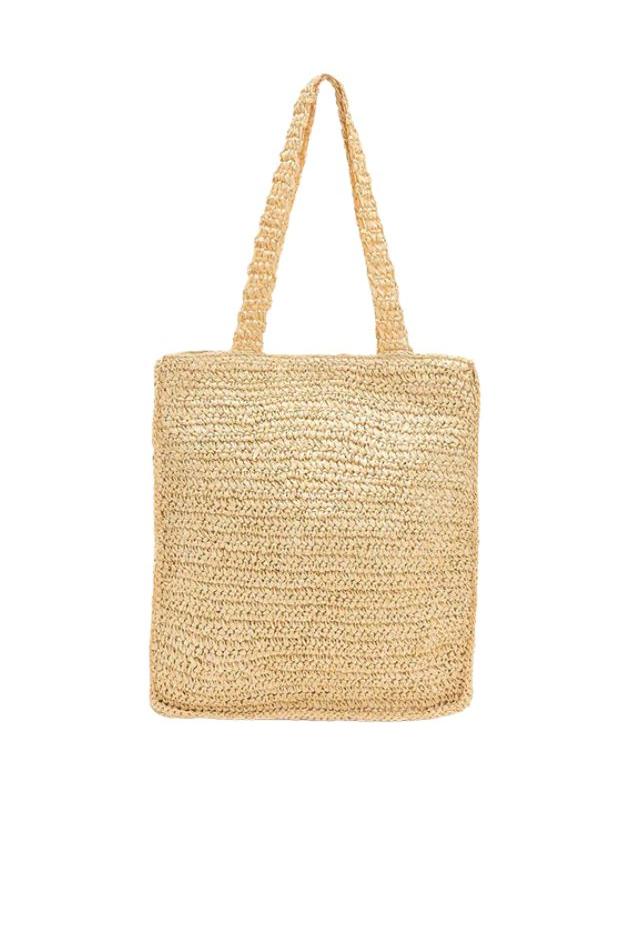 America & Beyond - Sardine Raffia Market Tote