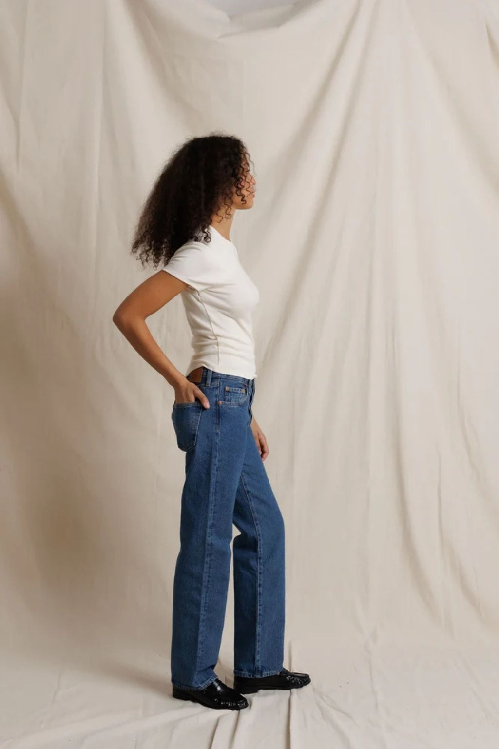 Perfect White Tee - Lili Short Sleeve Tee