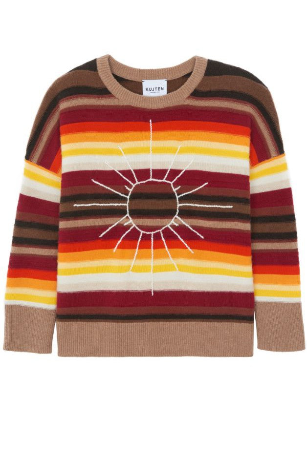 Kujten Cashmere - Western Sun Pullover - Camelo