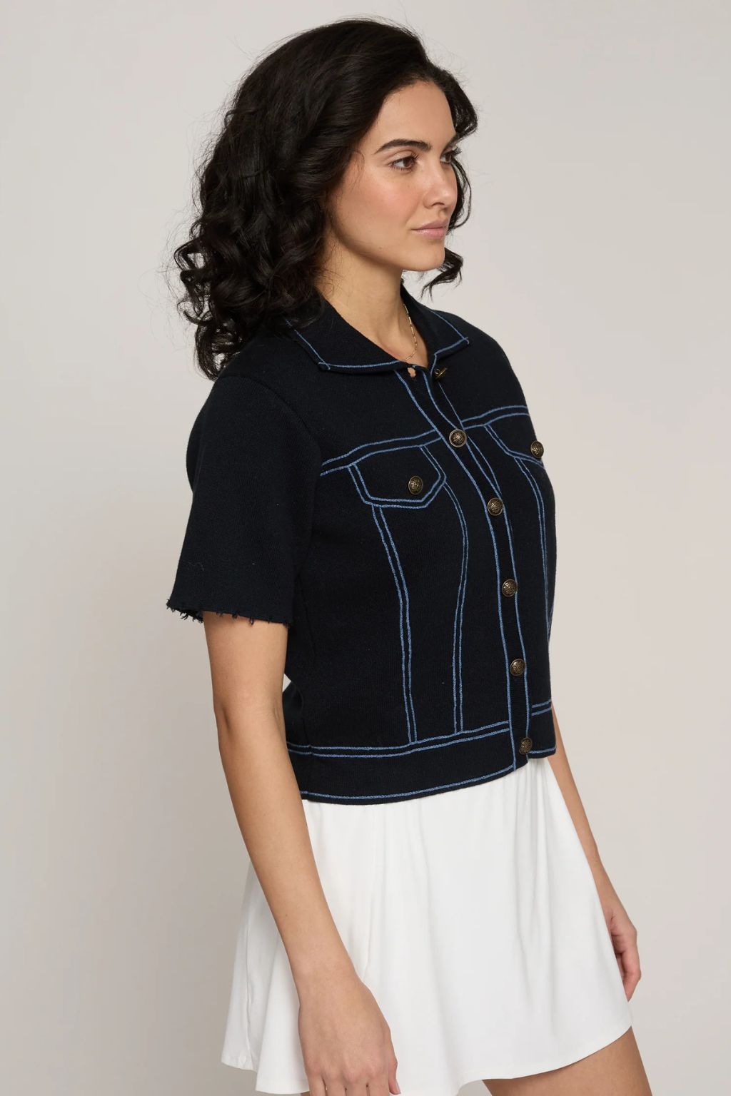 Autumn Cashmere - S/S "Denim" Jacket