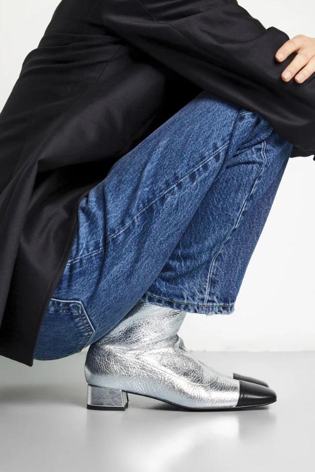 Augusta - Laurie Ankle Boot - Silver