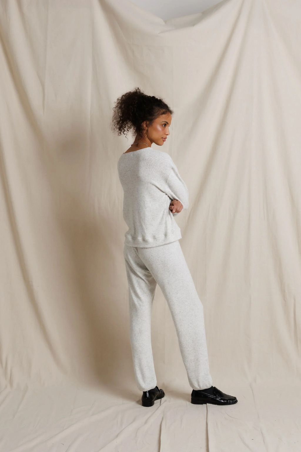 Perfect White Tee - Brinley Sweatshirt