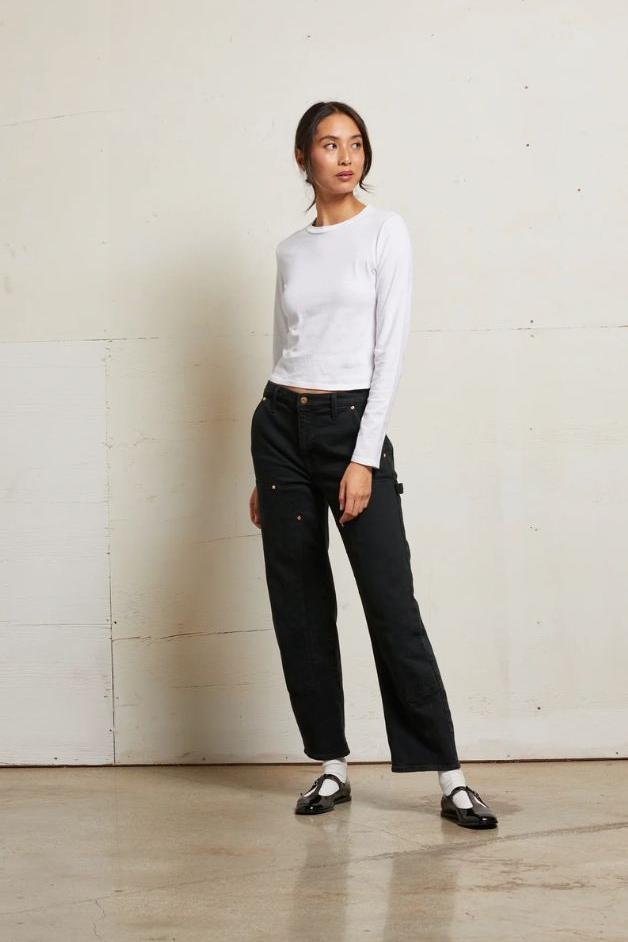 Perfect White Tee - Jamie Cotton Long Sleeve Tee